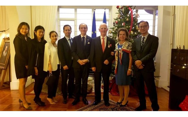 Raymond Bera, nommé Officier dans l'Ordre du Mérite agricole (3 décembre 2019)